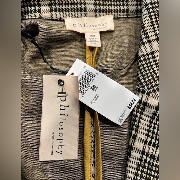 Philosophy jacket - Medium - NEW - Picture 4 of 6